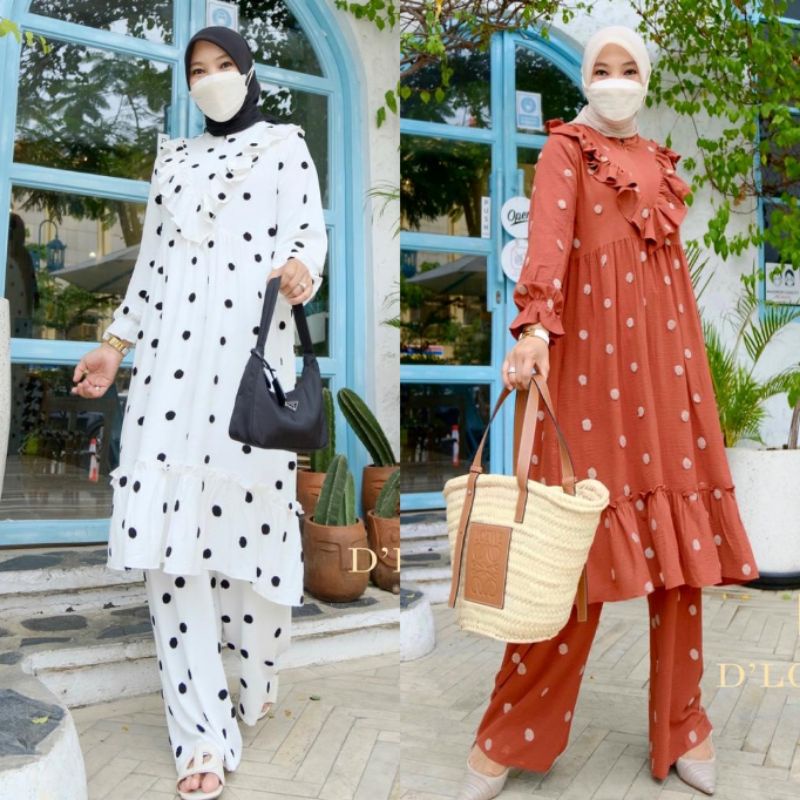 ALARA SET ORIGINAL BY DLOVERA (TUNIK DAN CELANA)