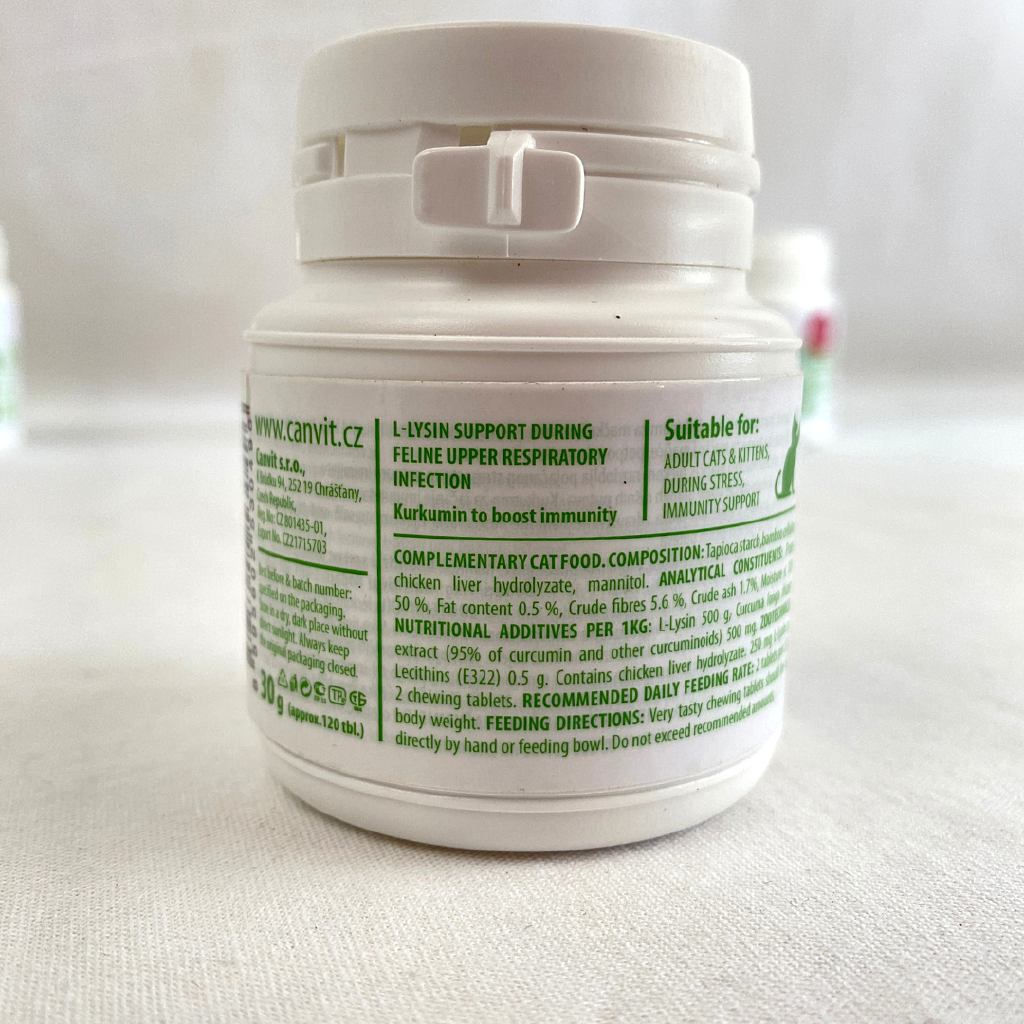 

CANVIT Vitamin Daya Tahan Kucing IMMUNO Booster For Cat 30g