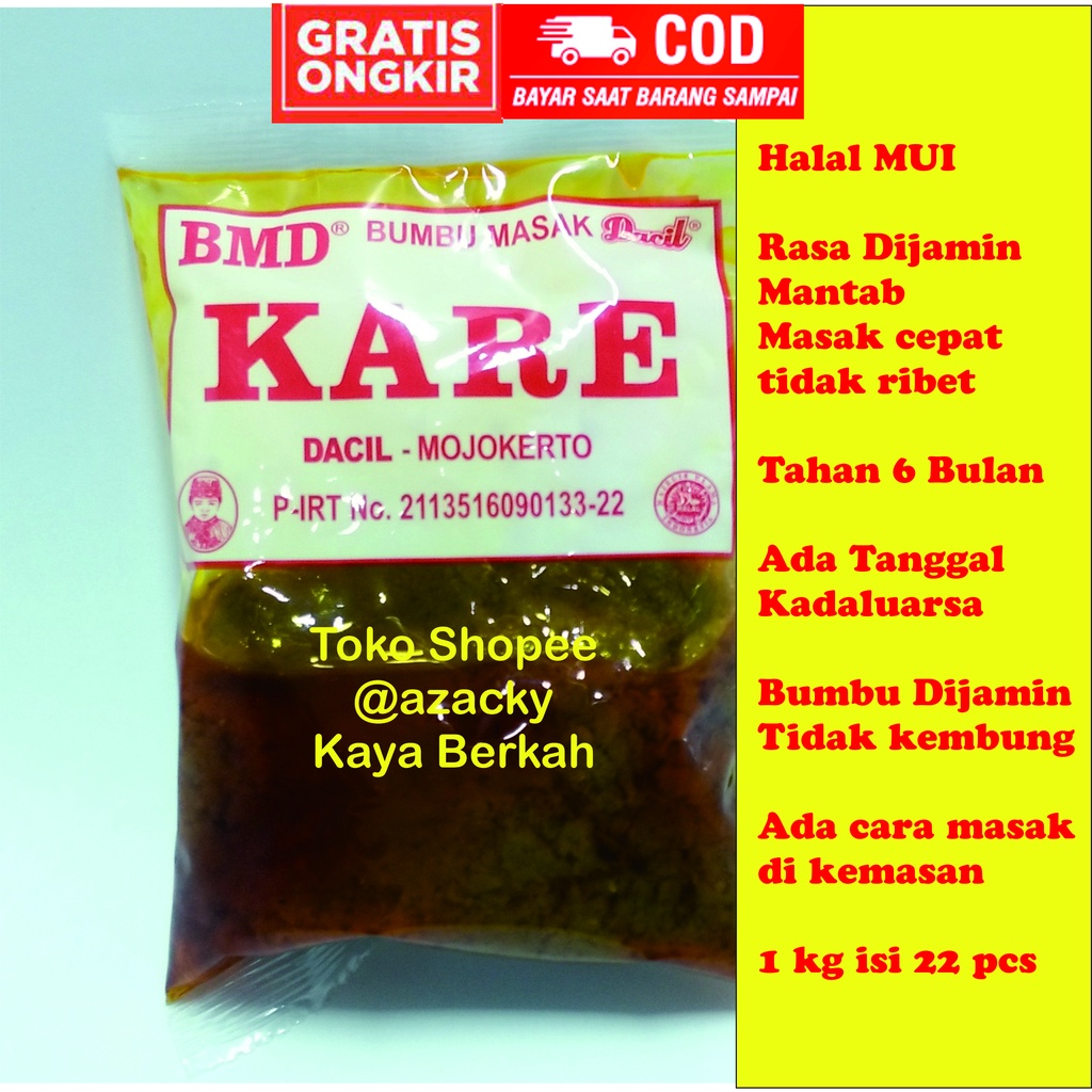 

Bumbu kare dari bumbu masak instan Dacil dijamin halal tidak kembung ada cara memasak di kemasan bikin masak cepat dan enak