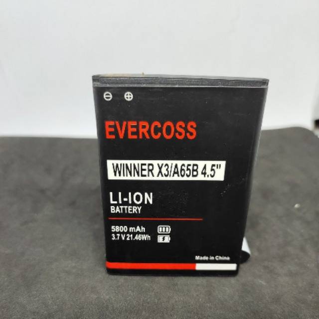 Batre bt Evercoss Winner X3 A65B 4.5 original