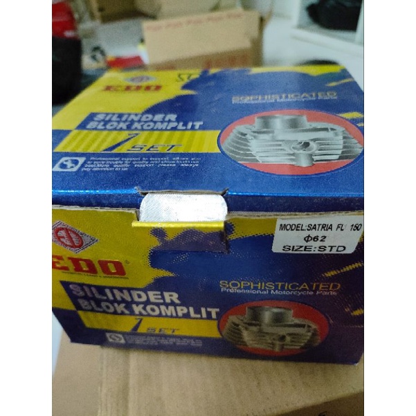 blok seher satria FU 150 blok seher komplit 1 set motor satria FU150 merk edo