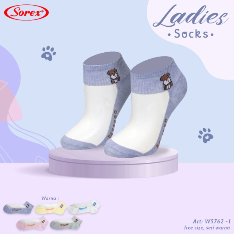 Sorex Ladies Socks W5762  kaos kaki wanita