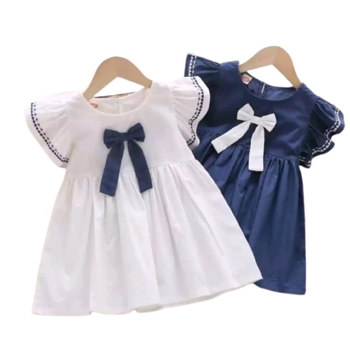 DRESS ANDIN / DRESS ANAK TERBARU / DRESS ANAK ZISUKA TOYOBO / GAUN ANAK CANTIK