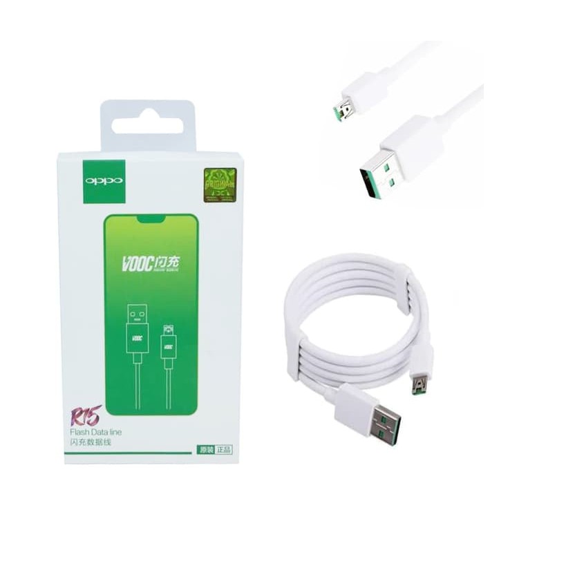 [RO ACC] KABEL DATA OPPO VOOC 4A NEW PACK ORIGINAL F5 F7 F9 F1 Plus R15