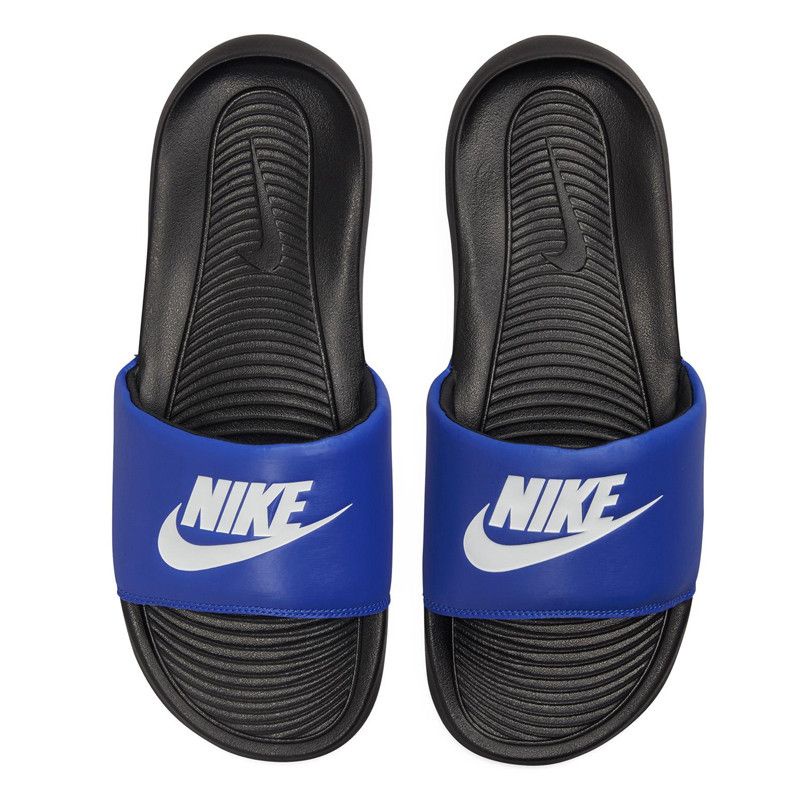 Sendal Slide - Nike Victory One Slide Blue/Black - Original 1000% BNIB Resmi Store