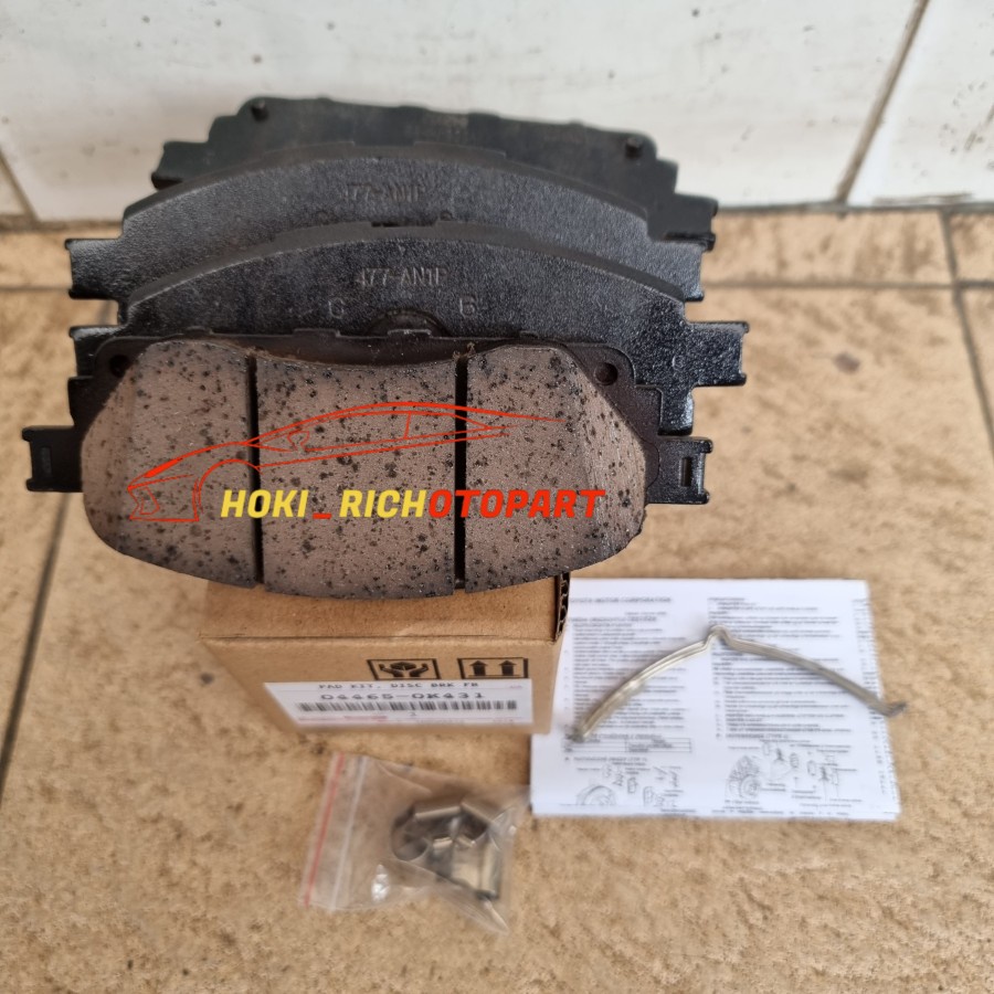 Kampas Rem Brake Pad Depan Innova Reborn Original 04465-0K431