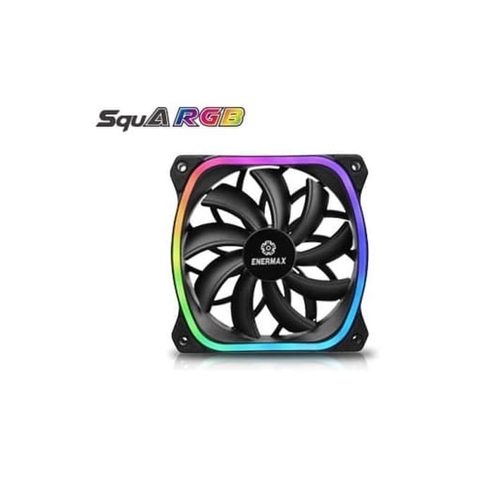 Enermax Fan Casing 12cm RGB Single Pack - UCSQARGB12P-SG