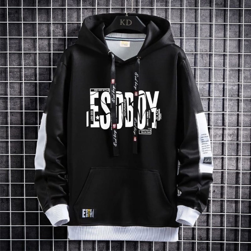 Sweater hoodie pria distro DEEPCLOTH warna hitam authentic hooddie korean style sweater hodie pria distro hodiie hijau