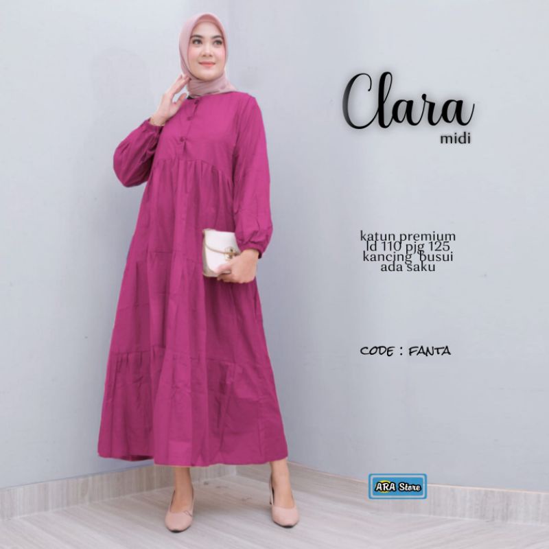 Clara midi dress