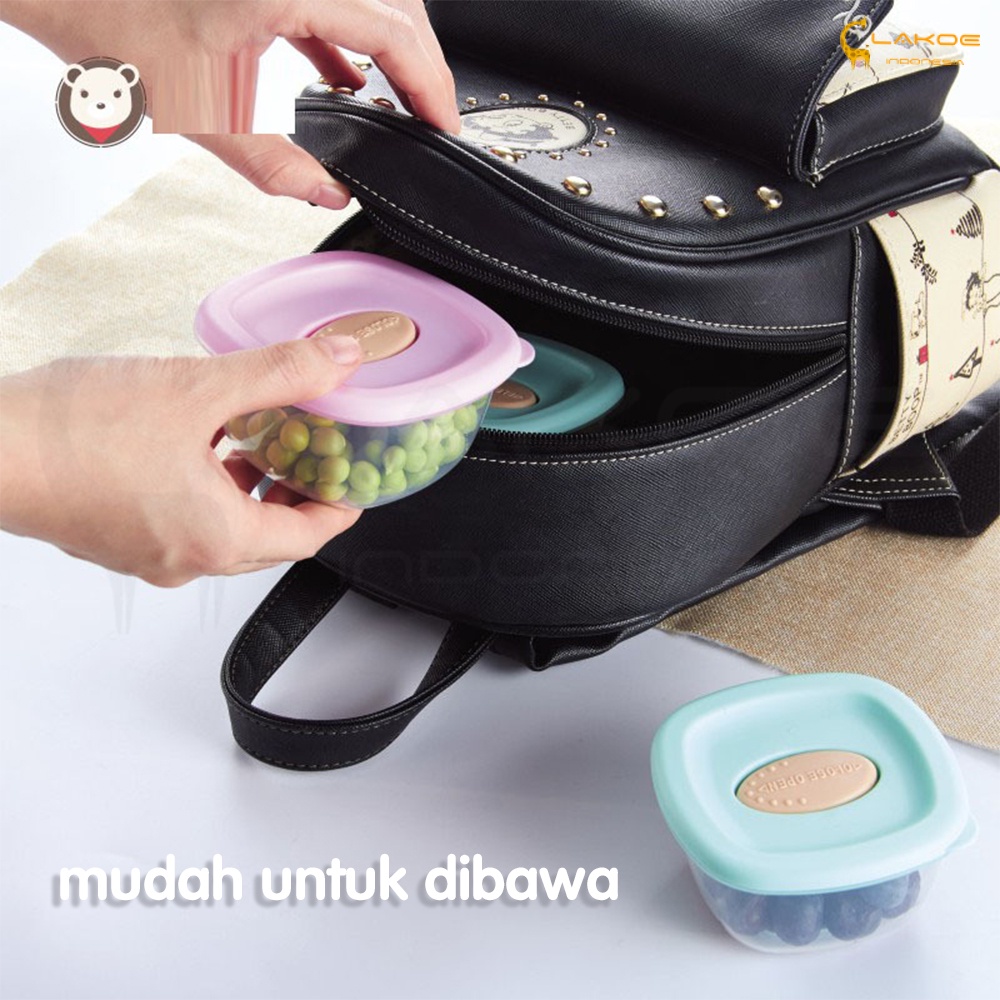 LAKOE 4in1 Baby Food Container tempat mpasi bayi penyimpanan mpasi bayi