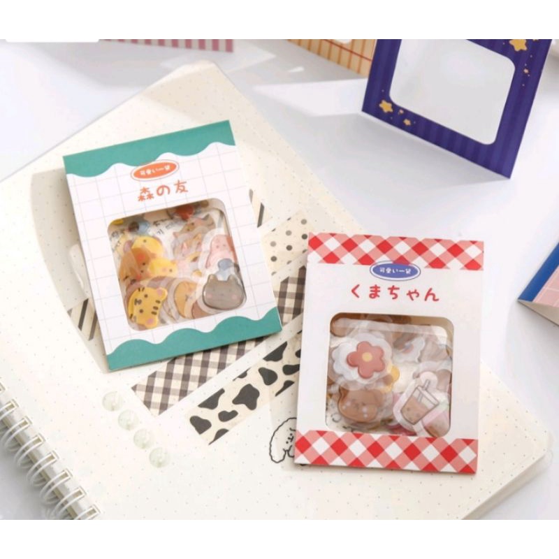 

STIKER AESTHETIC LUCU ISI 36 PCS