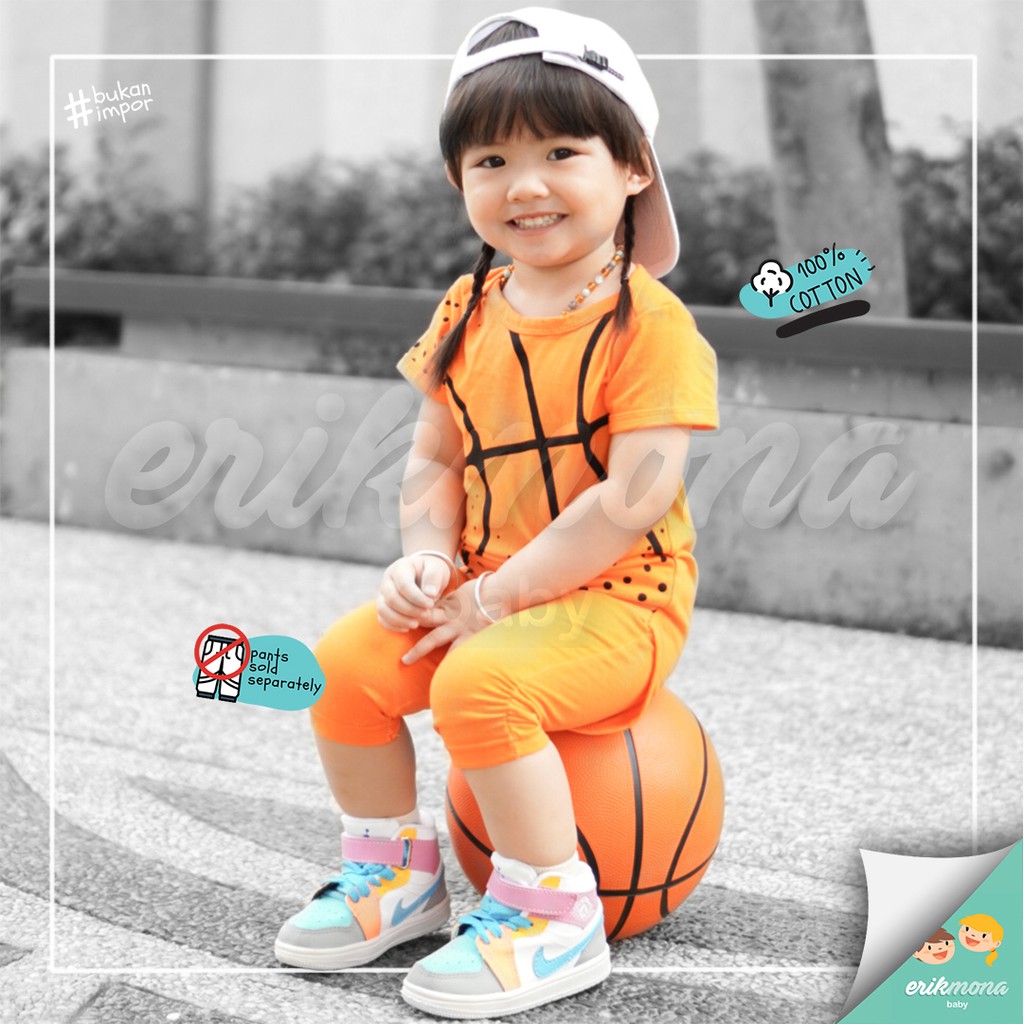 baju bayi jumper bayi lucu murah model bola basket basketball