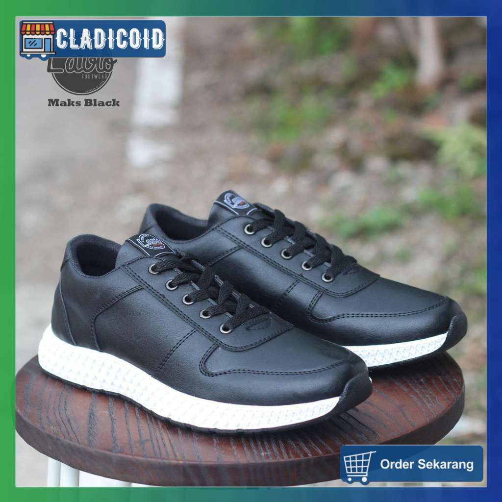 SEPATU SNEAKERS PRIA ORIGINAL KEREN &amp; MURAH, OUTDOOR, SANTAI, NONGKRONG, KULIAH LAVIO MAKS