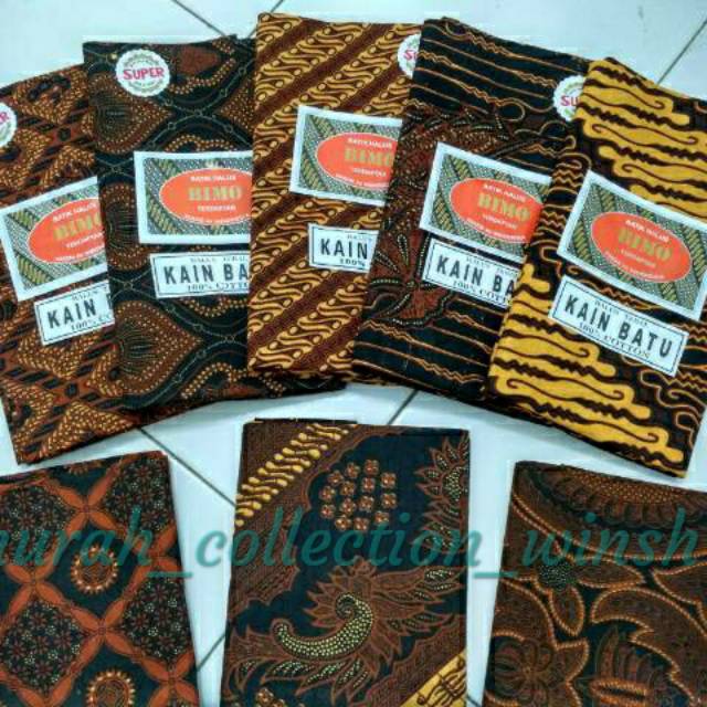 Jarik bimo //jatik sogan //kain batik solo//kain batu