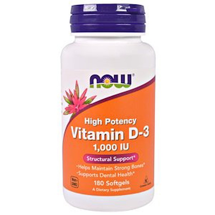 NOW FOODS VITAMIN D-3 HIGH POTENCY 1000/ 2000/ 5000/ 10000 IU