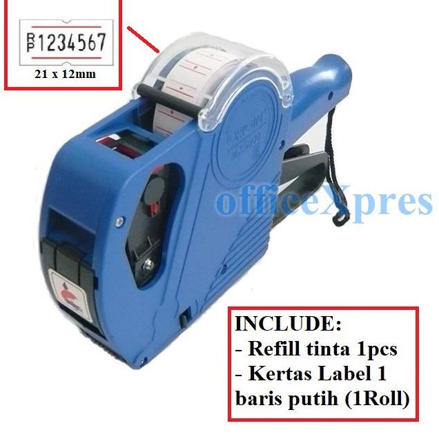 

PTQ Mesin Alat Label Harga / Price label 8 digit /Cover plastik / Label Harga OPL Labeller Origin 5500PC➢¿ (Serba Murah)Stok banyak ➢