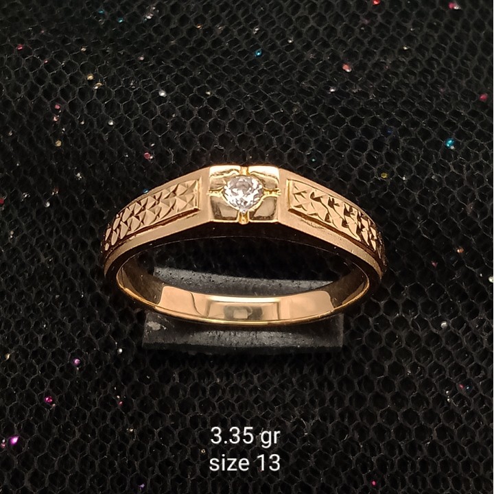 Cincin Emas 17K - 3.35 gr Kadar 750 - 1094