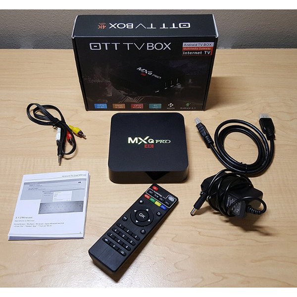 TV Box Android MXQ-PRO 4K Smart TV Box android media player garansi - DAN Sedia Juga Tv box android 