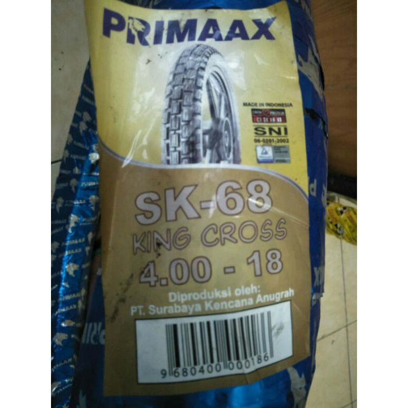 ban semi cross/trail velg ring 18 uk 400x18 primaax