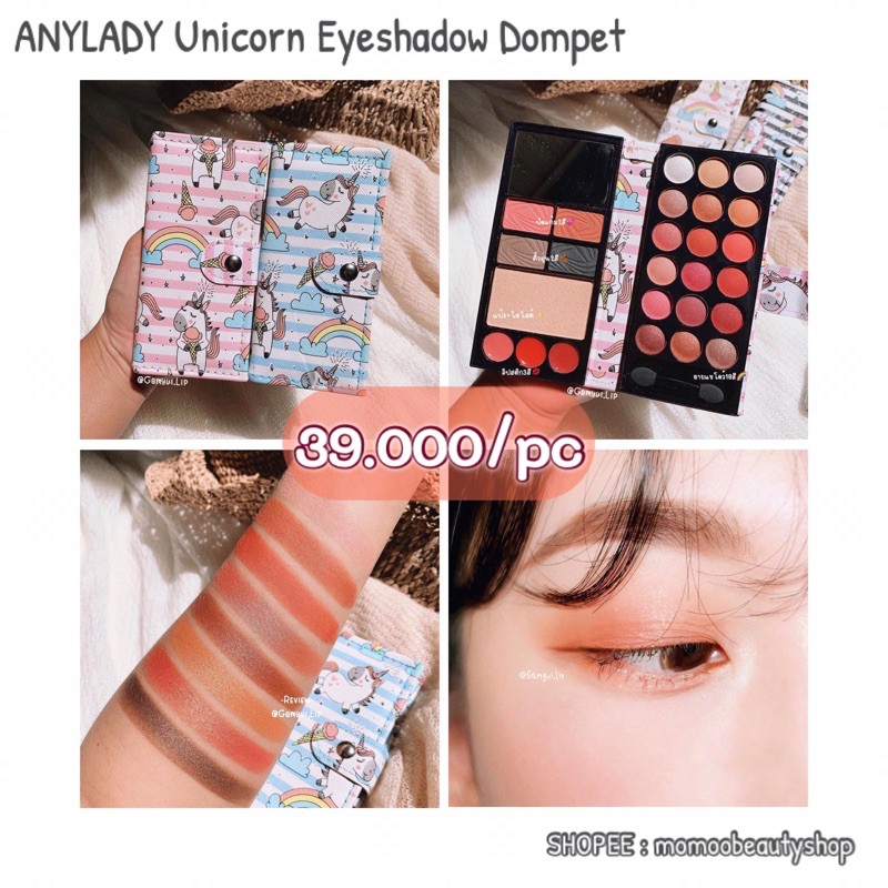 Anylady UNICORN Eyeshadow Dompet kecil