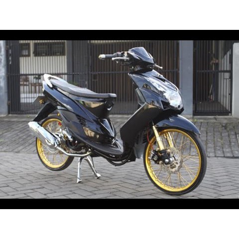 Spakbor Depan Yamaha Mio Soul Lama Warna Hitam