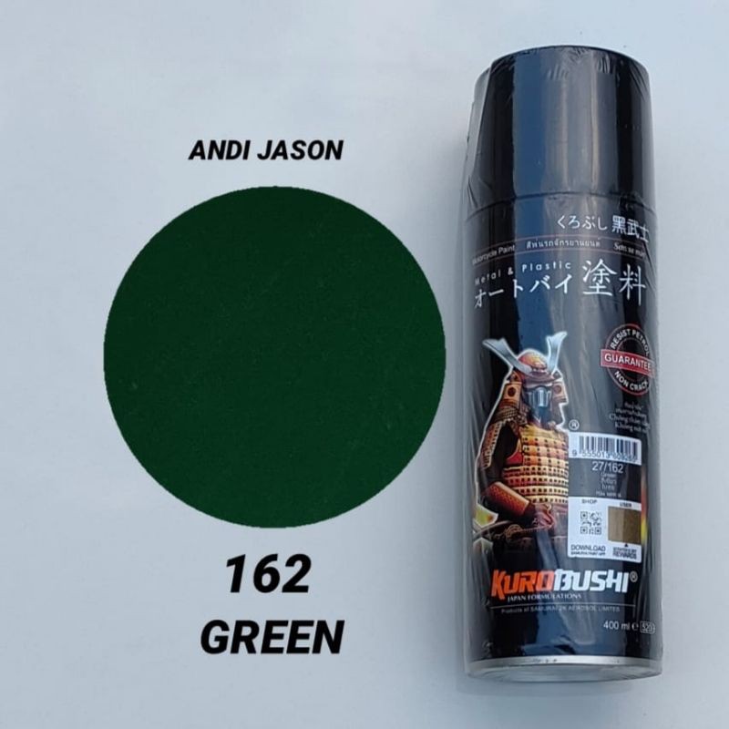 CAT SEMPROT SAMURAI PAINT 400 CC NO 162 GREEN