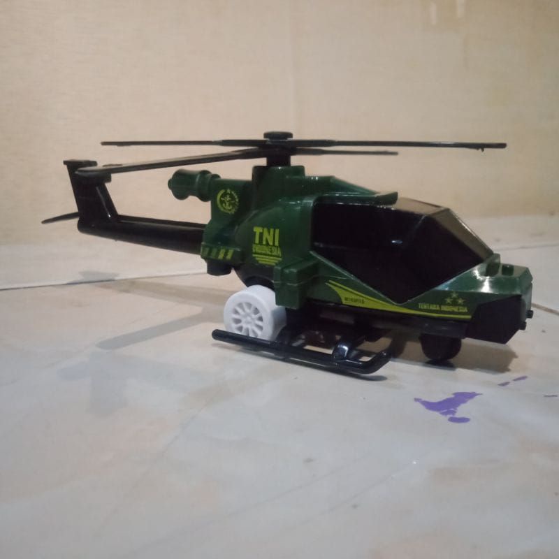 Mainan helicopter tentara indonesia-mainan helicopter mini-mainan anak