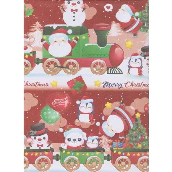 

Kertas Kado Sansan Wawa SW 5846 "Christmas/Natal