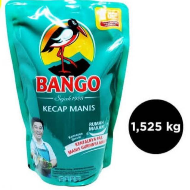 

Bango kecap refiil 1.525 kg