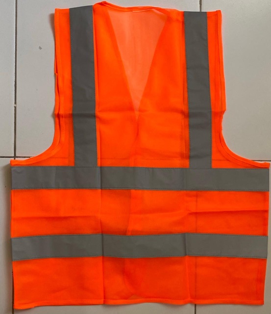 ROMPI PROYEK POLYSTER ORANGE/ROMPI-PARKIR-WARNA-ORANGE/SAFETY VEST ORANGE