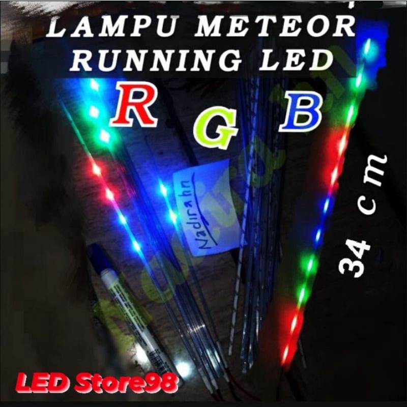 LAMPU Layang layang RGB Running Led 5- 12 Volt