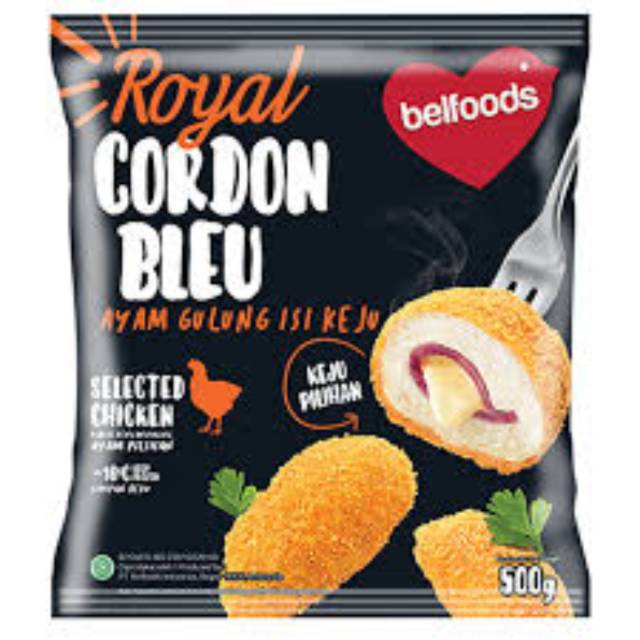 

Befoods royal chicken Cordon blue 500 gram