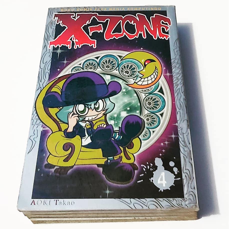Komik X Zone 1-4 Aoki Takao Tamat