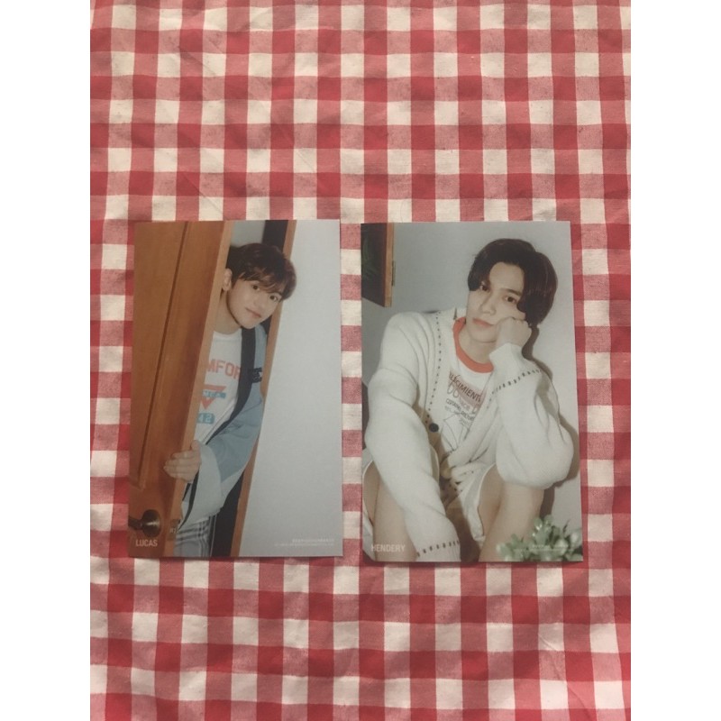 PHOTOSET OFFICIAL WAYV HENDERY LUCAS MD BY TEN