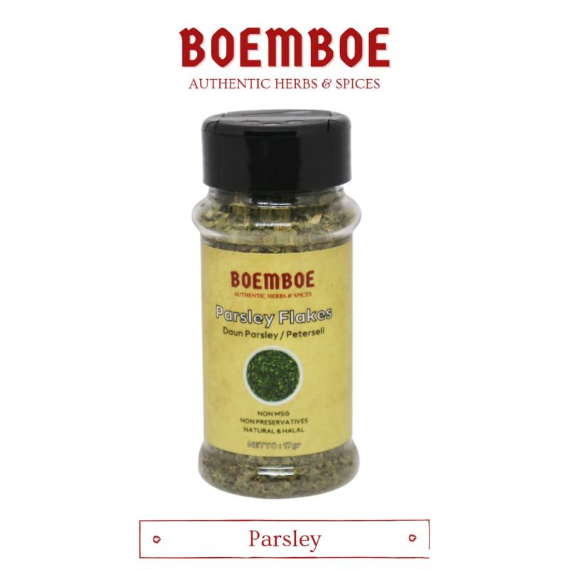 

Parsley Flakes / Daun Peterselli BOEMBOE (100% Natural)