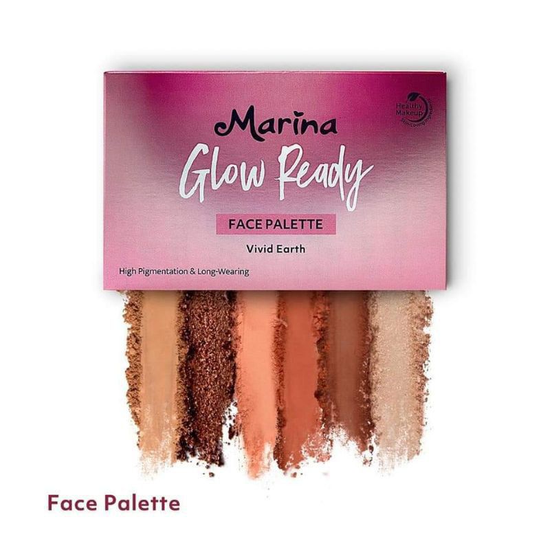 Marina Glow Ready Face Pallete Vivid Earth