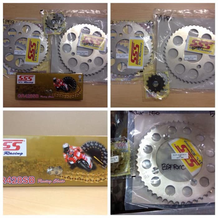 Gear Set Sss For Vixion Dan Byson