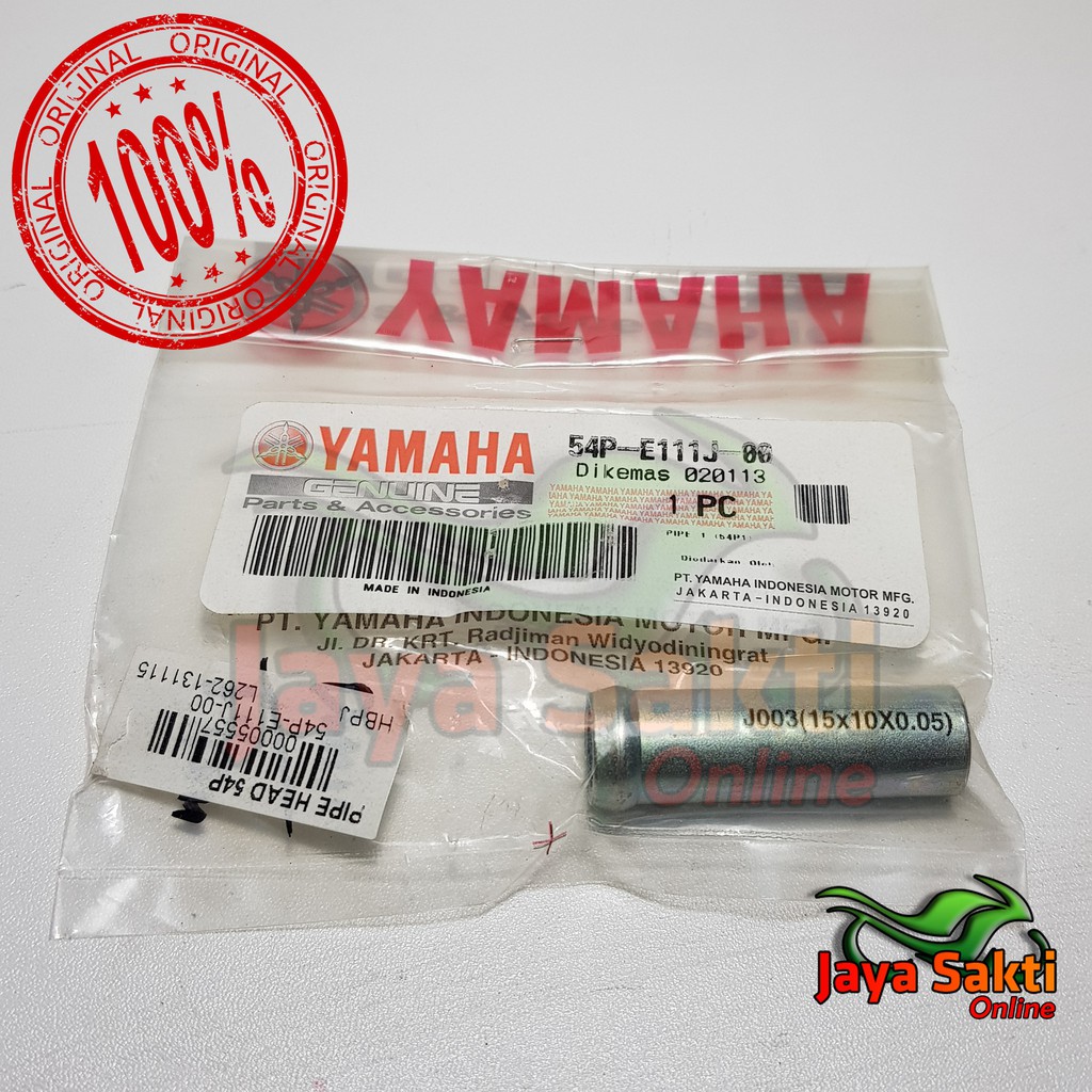 PIPE BLOK HEAD MIO J - MIO GT - SOUL GT 115 ASLI YAMAHA