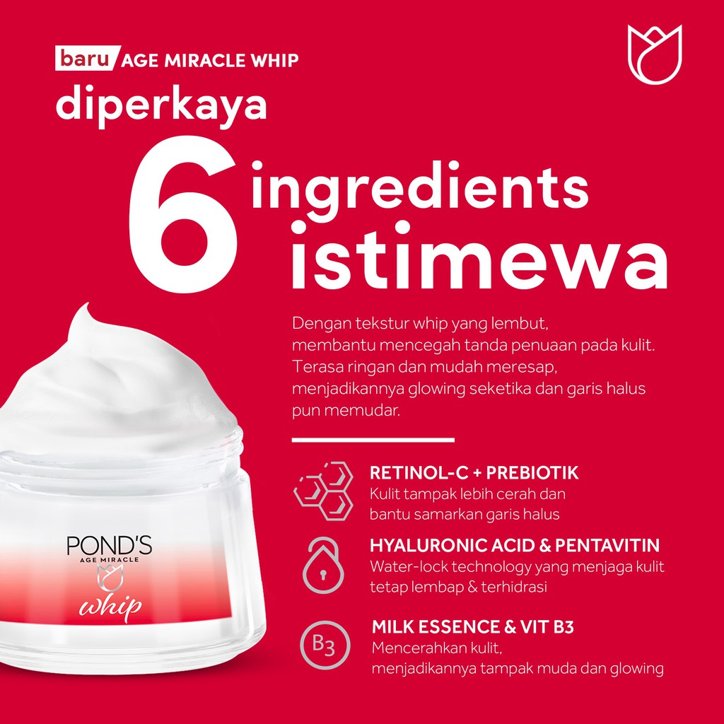 komposisi ponds age miracle