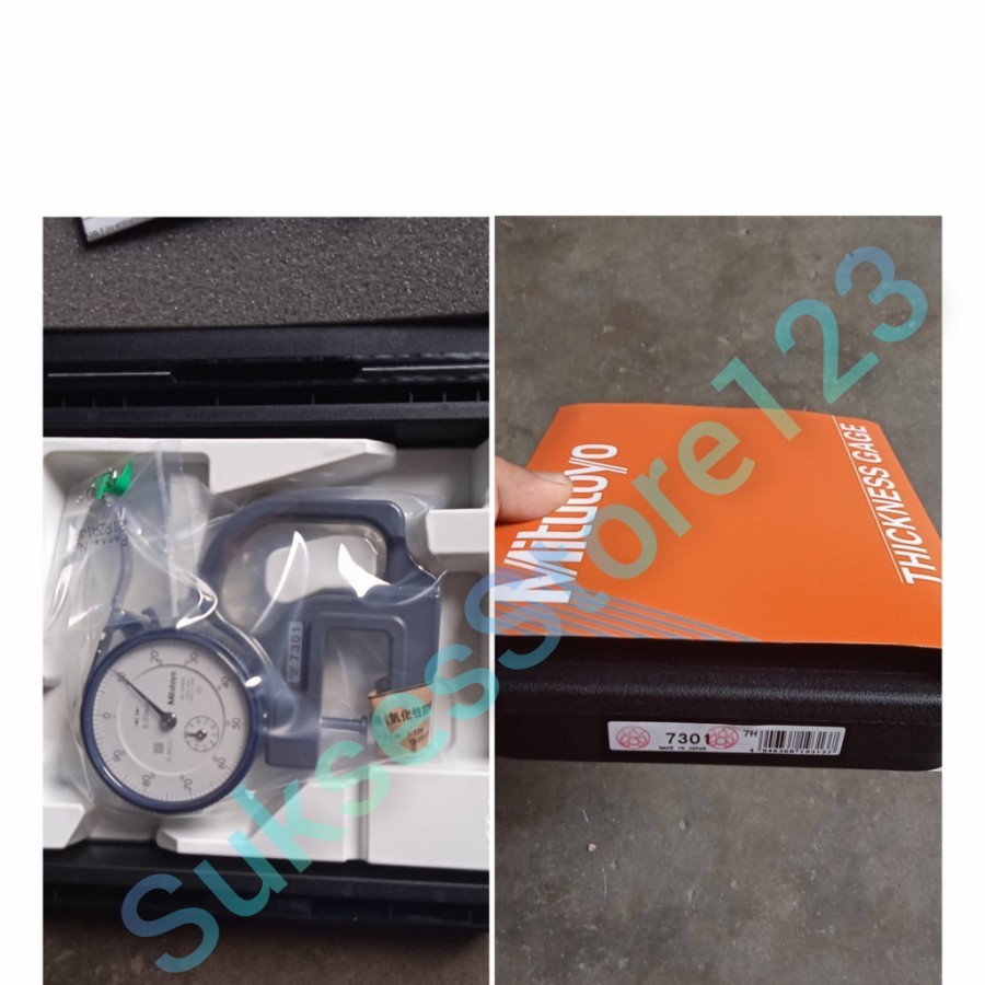 

Mitutoyo 7301 Dial Thickness 0-10mm 0.01mm Asli
