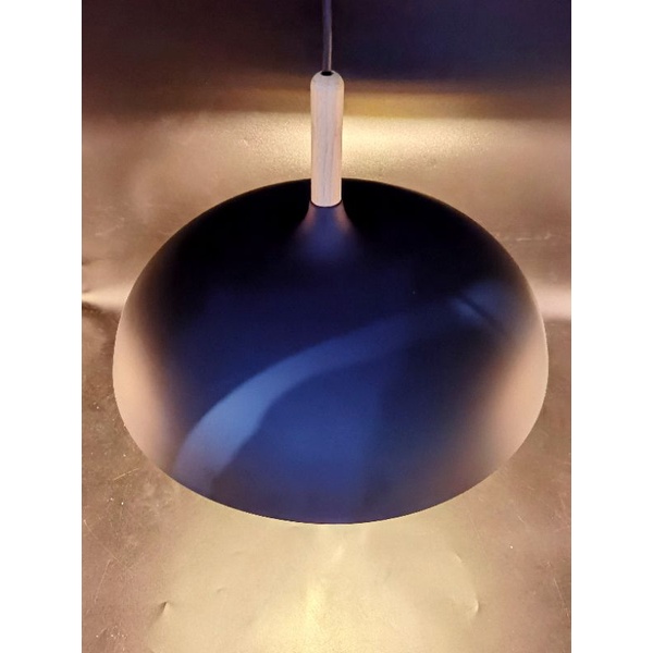 Lampu Hias, Lampu Gantung, Lampu decor, Pendant Light model setengah bulat +gagang kayu