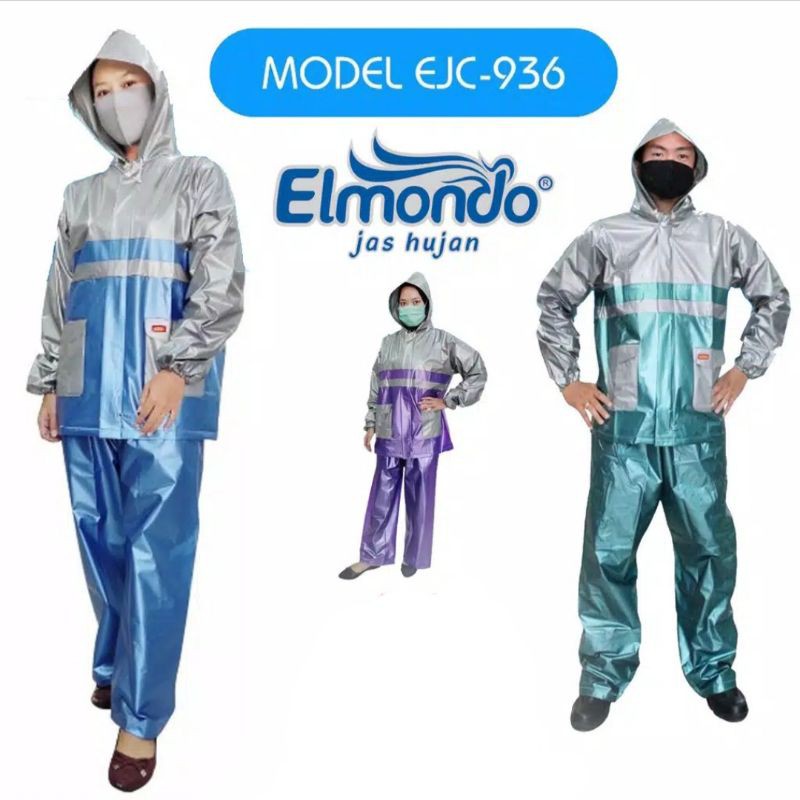 Jas Hujan Jaket Celana Elmondo Kombinasi 936 711 905