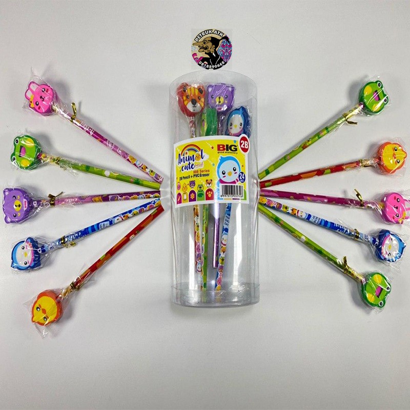 

[PCS] PENSIL DAN PENGHAPUS KARAKTER BIG 888