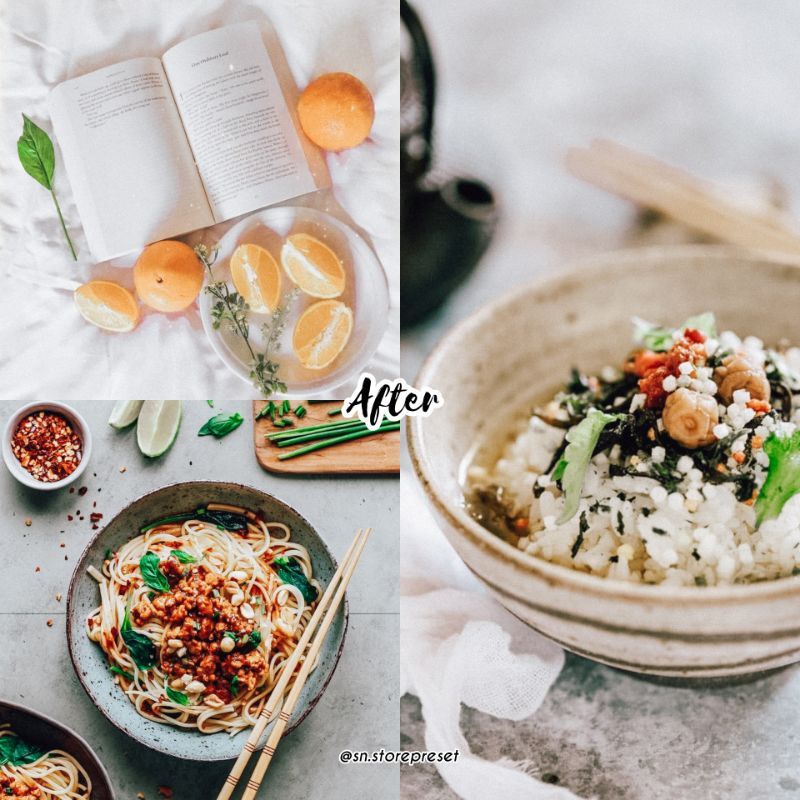 PRESET LIGHTROOM COOKING CLASS // FOR IOS &amp; ANDROID