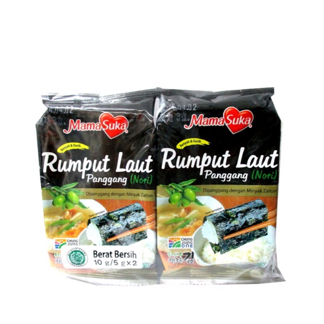 

RUMPUT LAUT PANGGANG NORI 2x4,5G