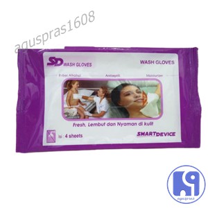 Waslap Antiseptik / Wash Gloves / Tissue Antiseptik / Tissue Mandi SD