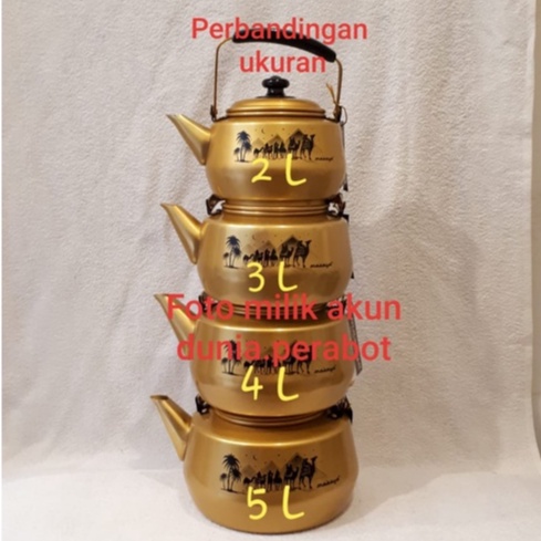 Teko Arab Mazaya 1-5 Liter | Teko Arabia | Teko Air Mazaya | Kettle