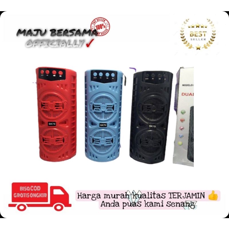 [MB] - speaker bluetooth J SK70 speaker bluetooth wireless portabel SK 70 speaker karaoke high quali