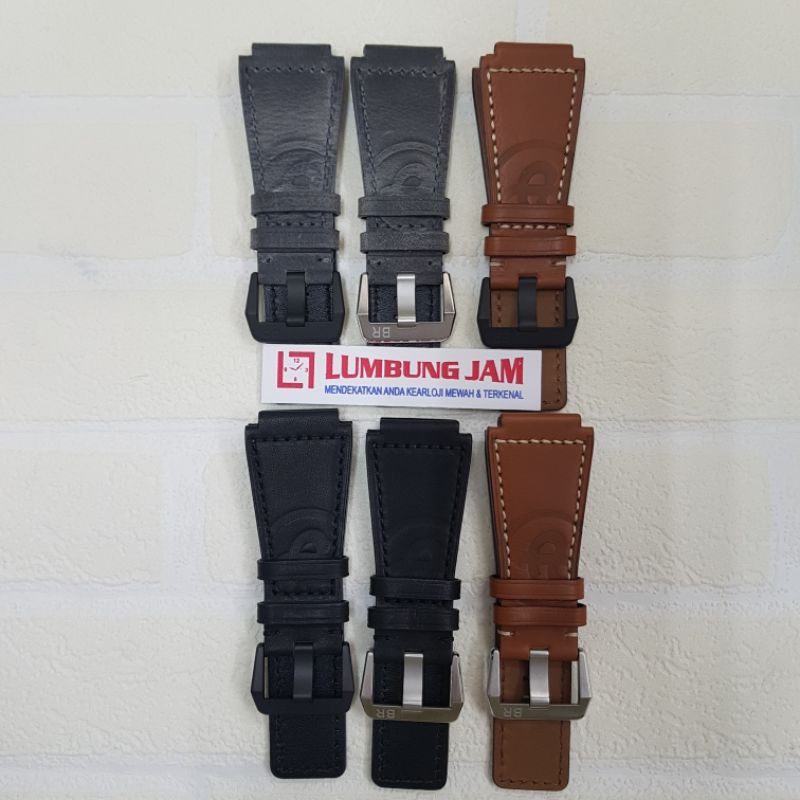 BELL&ROSS BR LEATHER STRAP 24mm