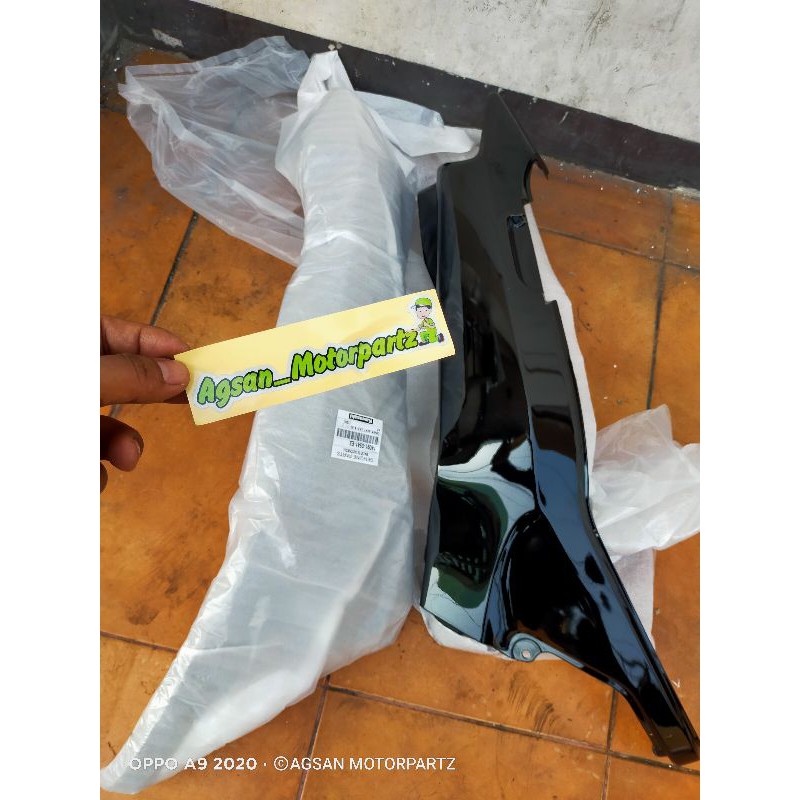 body belakang Kaze R hitam original Kawasaki